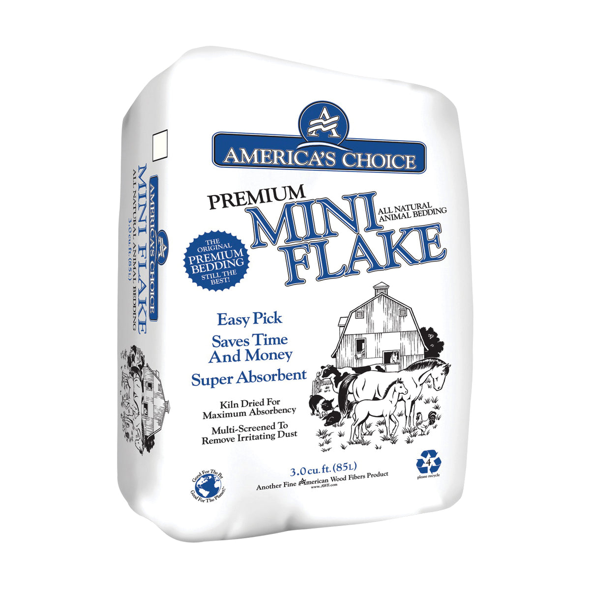 America&#39;s Choice 483.0P2MINIAC Flake Bedding