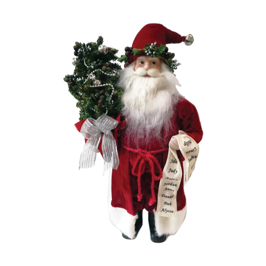 Hometown Holidays 22424 Christmas Figurine, 18 in H, Traditional Santa