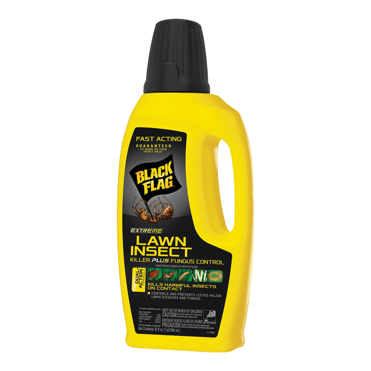 Black Flag HG-11118 Insect Killer, Liquid, Lawn, 32 oz