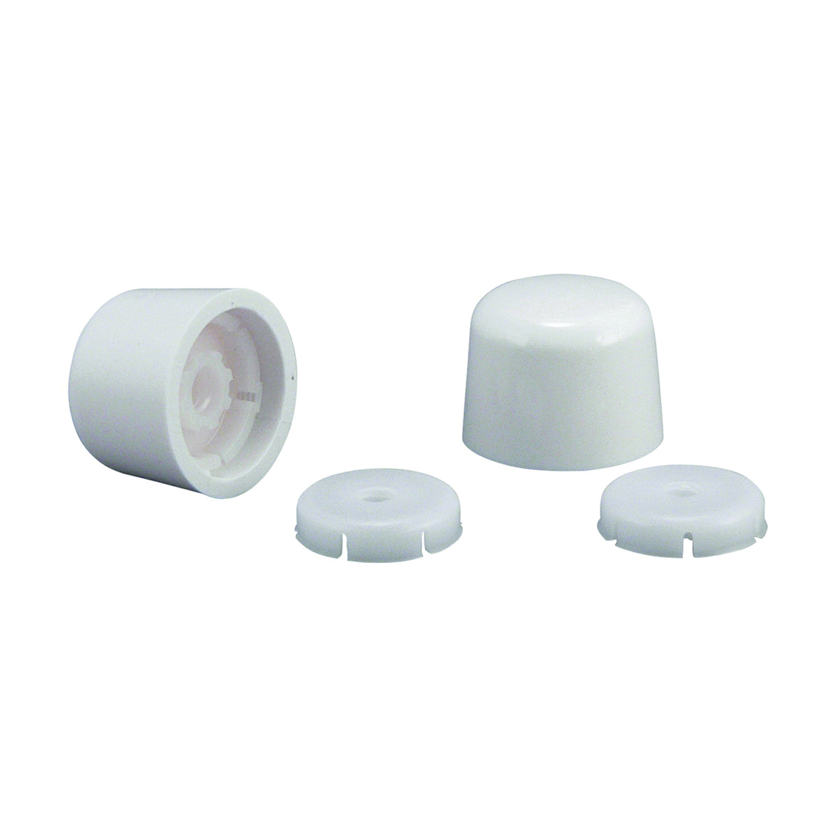 Plumb Pak PP835-30WHL Bolt Cap, Universal, White