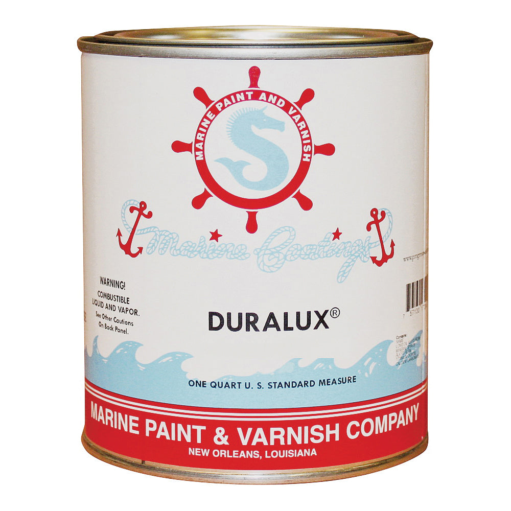 Duralux M720-4 Marine Enamel, Gloss, White, 1 qt Can
