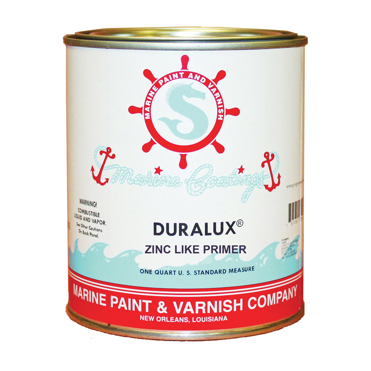 Duralux M739-4 Marine Primer, Flat, Yellow, 1 qt