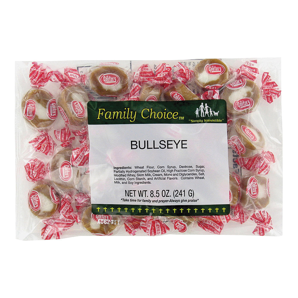 Family Choice 1135 Bullseye, Caramel Flavor, 7.5 oz