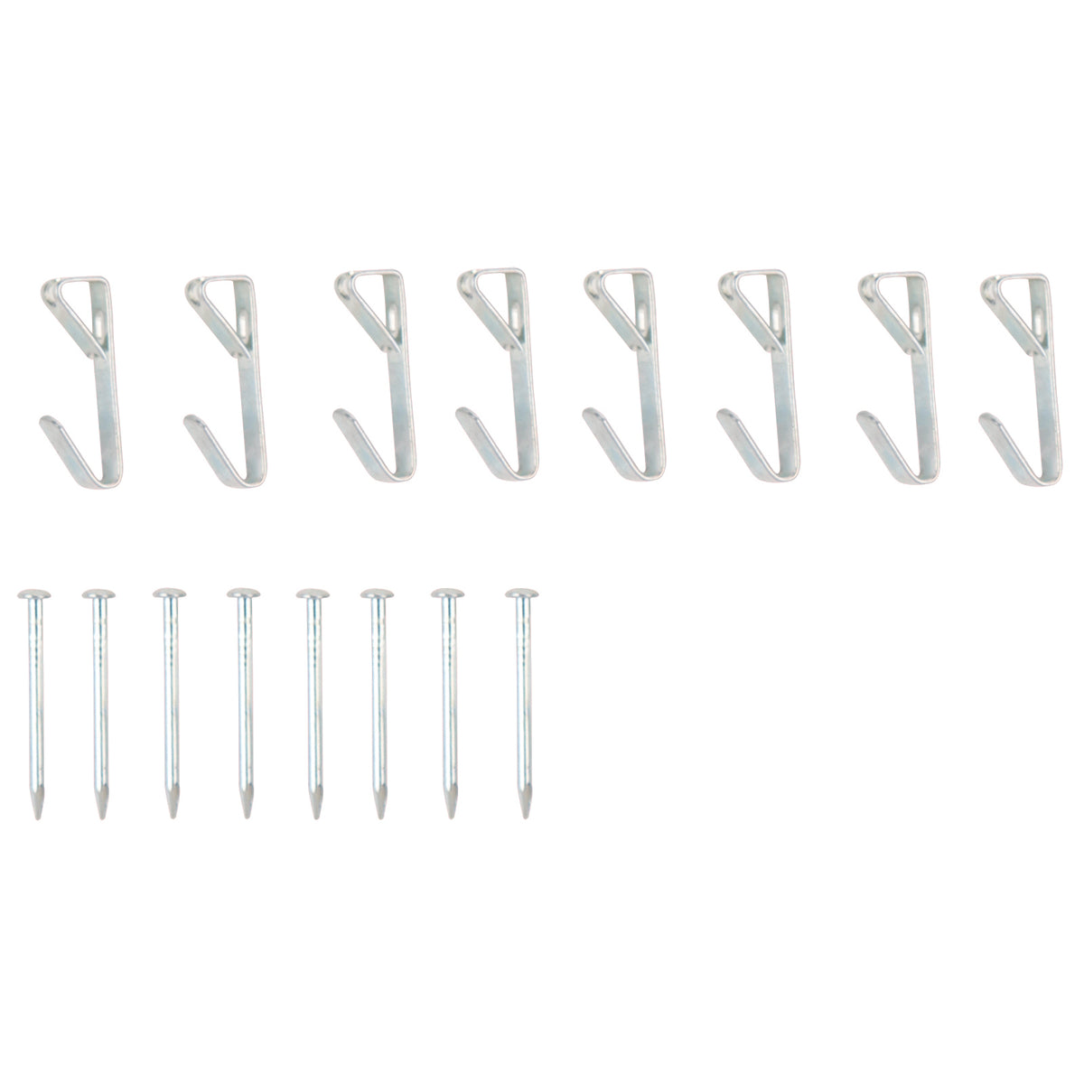 ProSource PH-121005-PS Picture Hanger, 5 lb, Steel, Zinc, Zinc, Nail-In Mounting