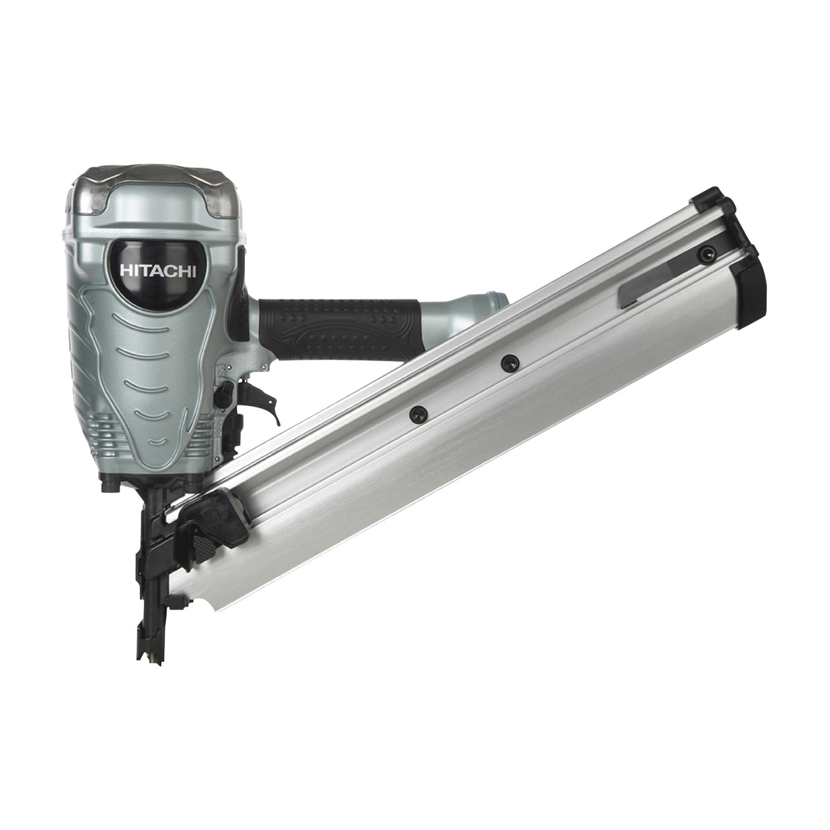 HITACHI NR90AD(S1) Framing Nailer, 50 to 74 Magazine, 35 deg Collation, Paper Tape Collation, 0.09 cu-ft/Cycle Air