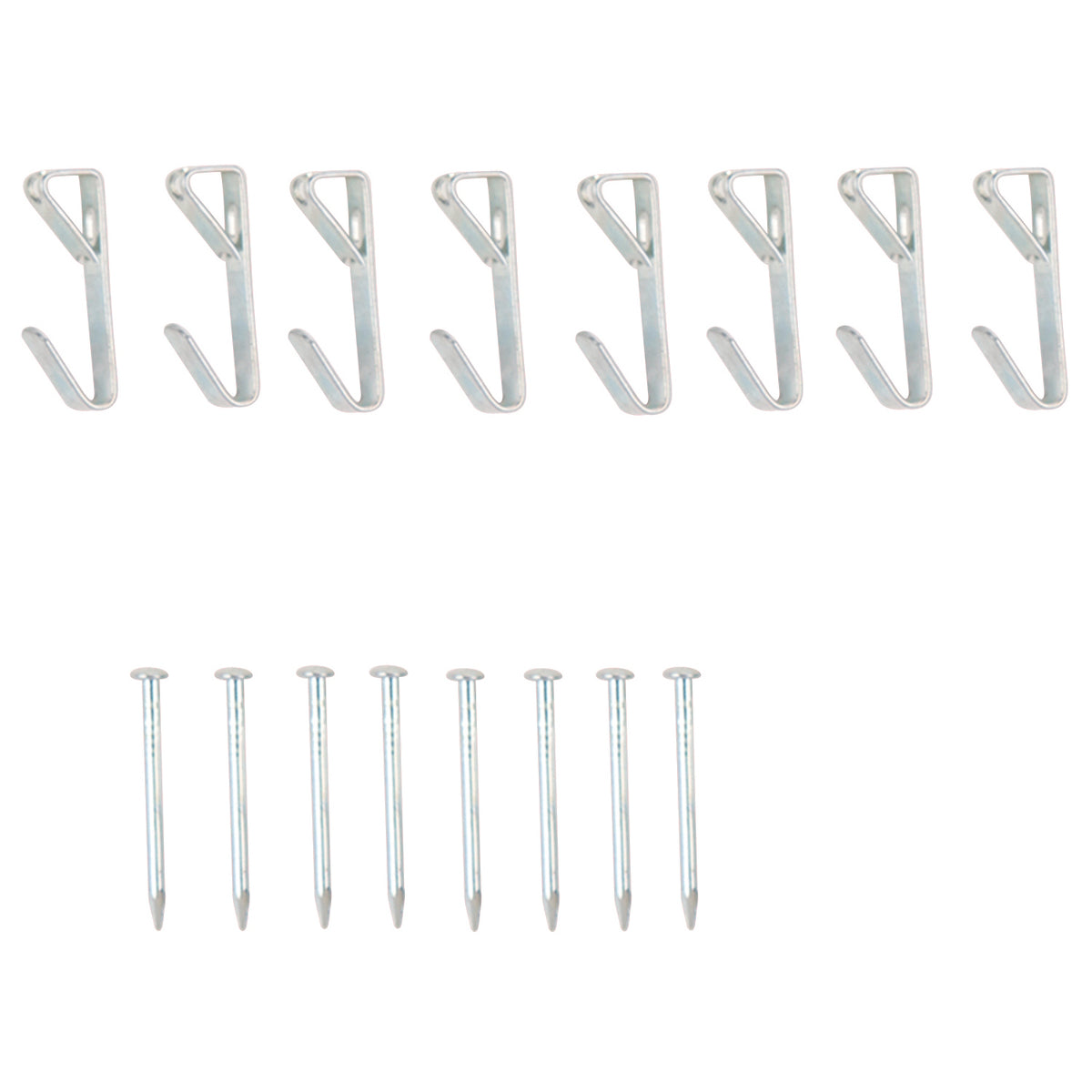 ProSource PH-121010-PS Picture Hanger, 10 lb, Steel, Zinc, Zinc, Nail-In Mounting