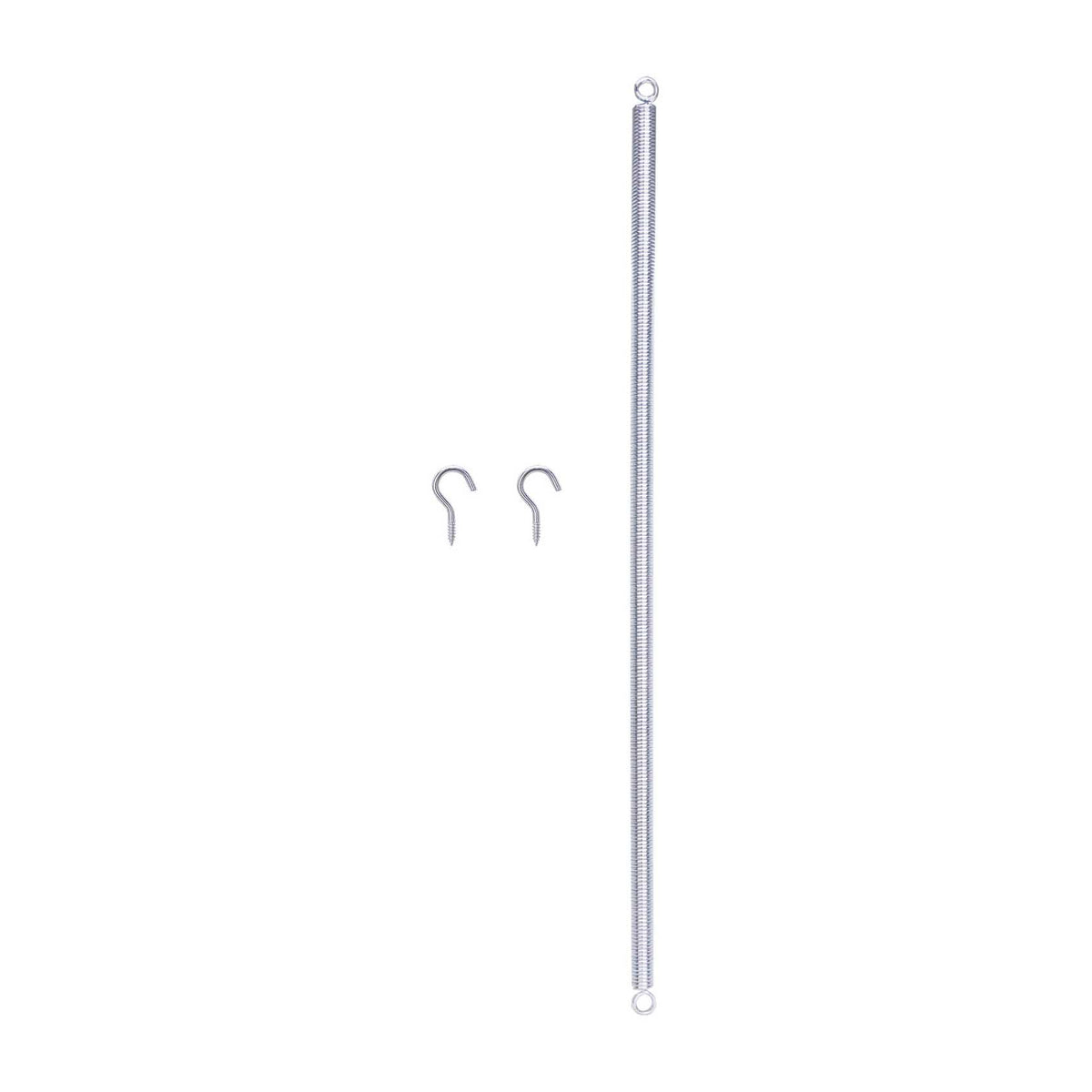 ProSource LR102 Door Spring, 13/32 in Dia, 16 in L, Steel, Zinc