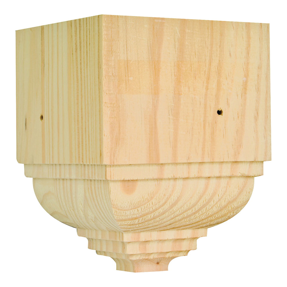 Waddell OCTB31 Crown Trim Block, Pine, Natural