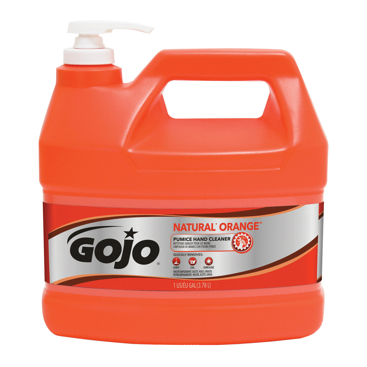 GOJO 0955-02 Hand Cleaner, Liquid, Citrus, 1 gal Bottle