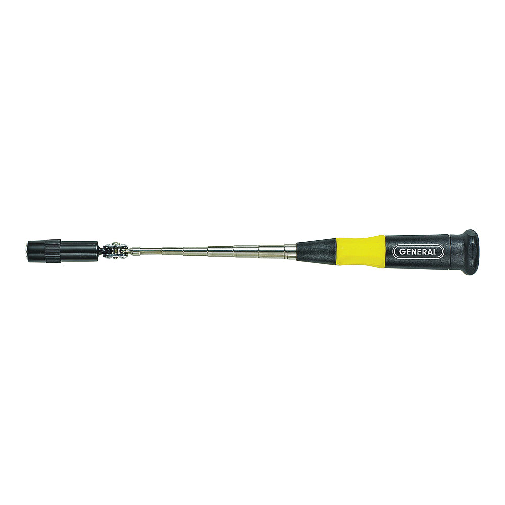 GENERAL 759582 Telescoping Magnetic Pick-Up, 7-3/4 to 28-3/4 in L, Neodymium