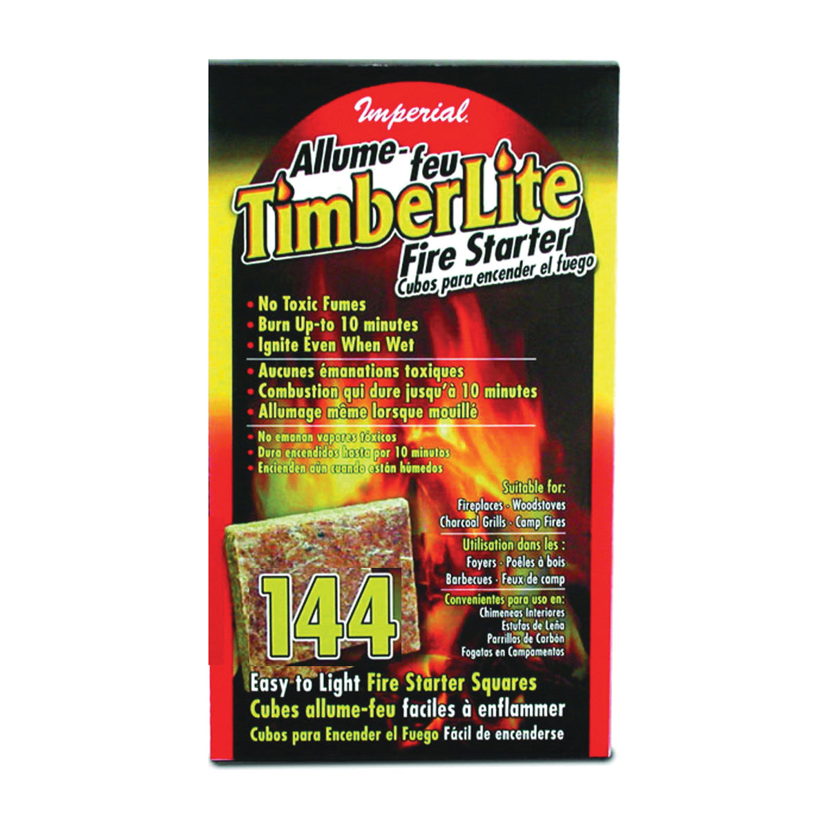 Imperial KK0313 Fire Starter Square Carton