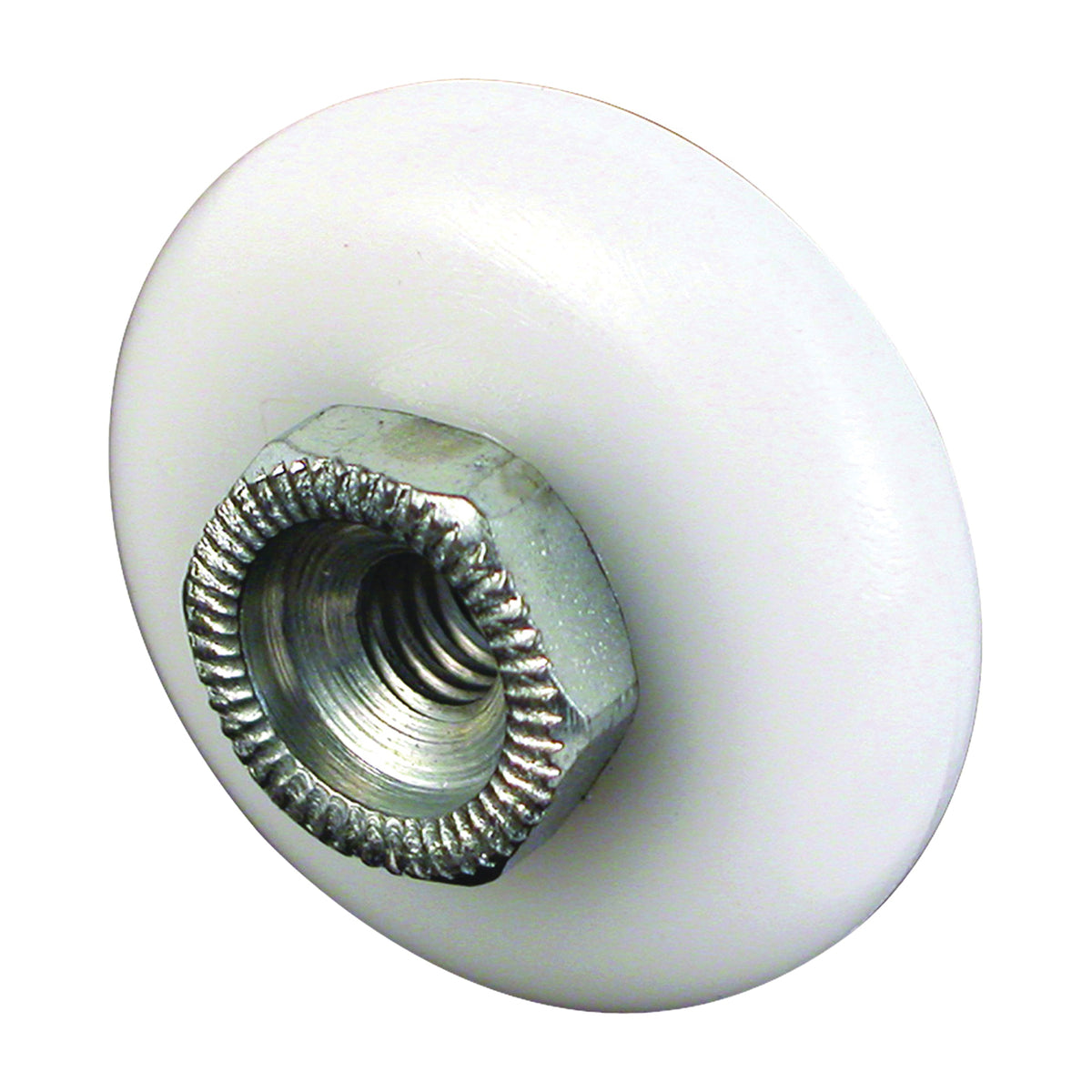 Prime-Line M 6000 Shower Door Roller, Plastic, White, For: Glass Up to 5/16 in Thickness, Shower Door