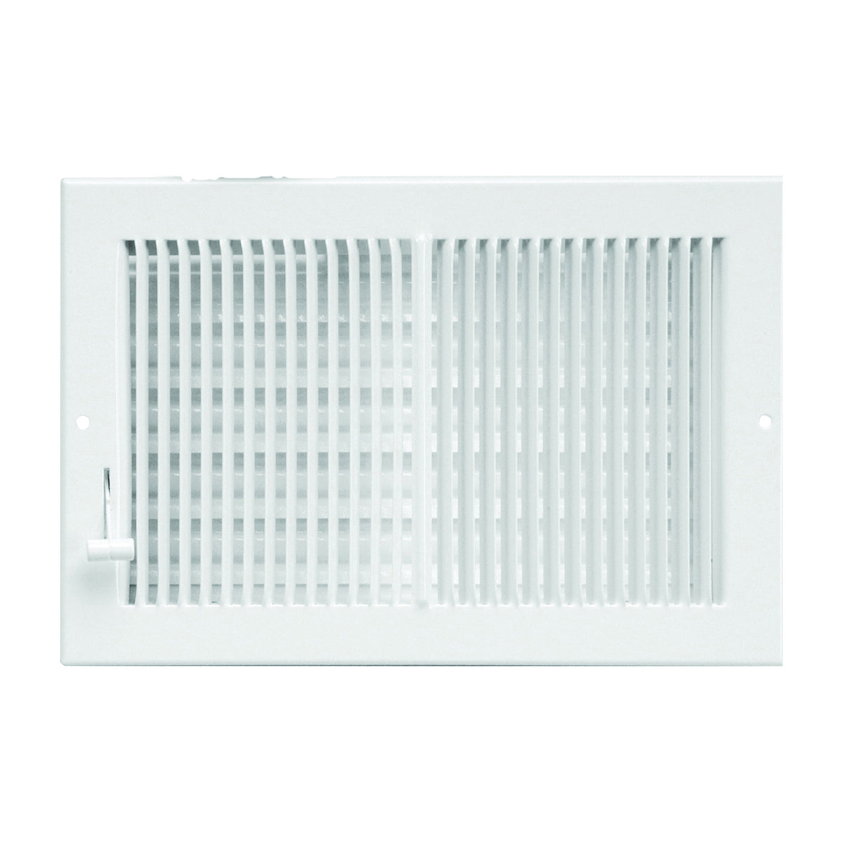 Imperial RG0289 Multi-Shutter Register, 5-1/4 in L, 11-1/4 in W, Steel, White