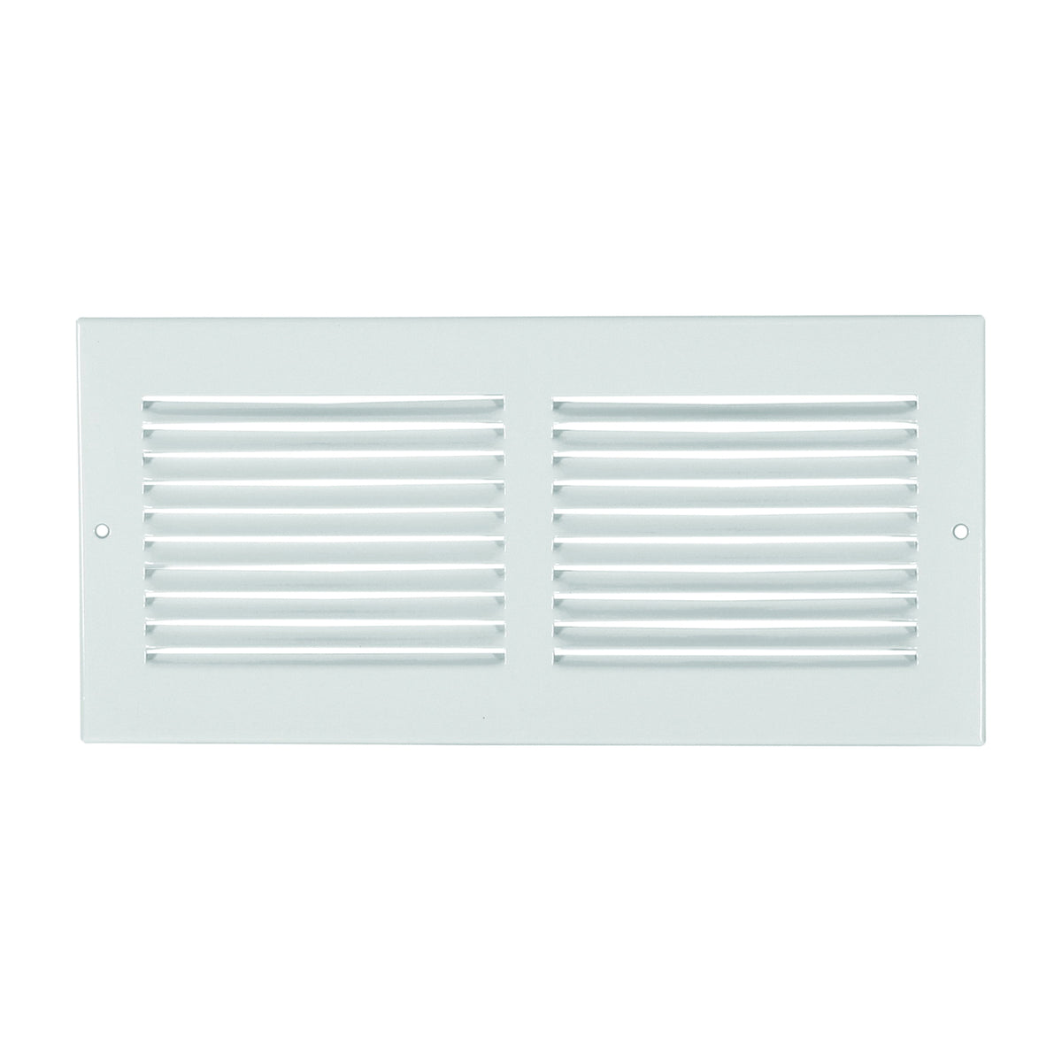 Imperial RG0375 Sidewall Grille, 13-1/4 in L, 5-1/4 in W, Steel, White