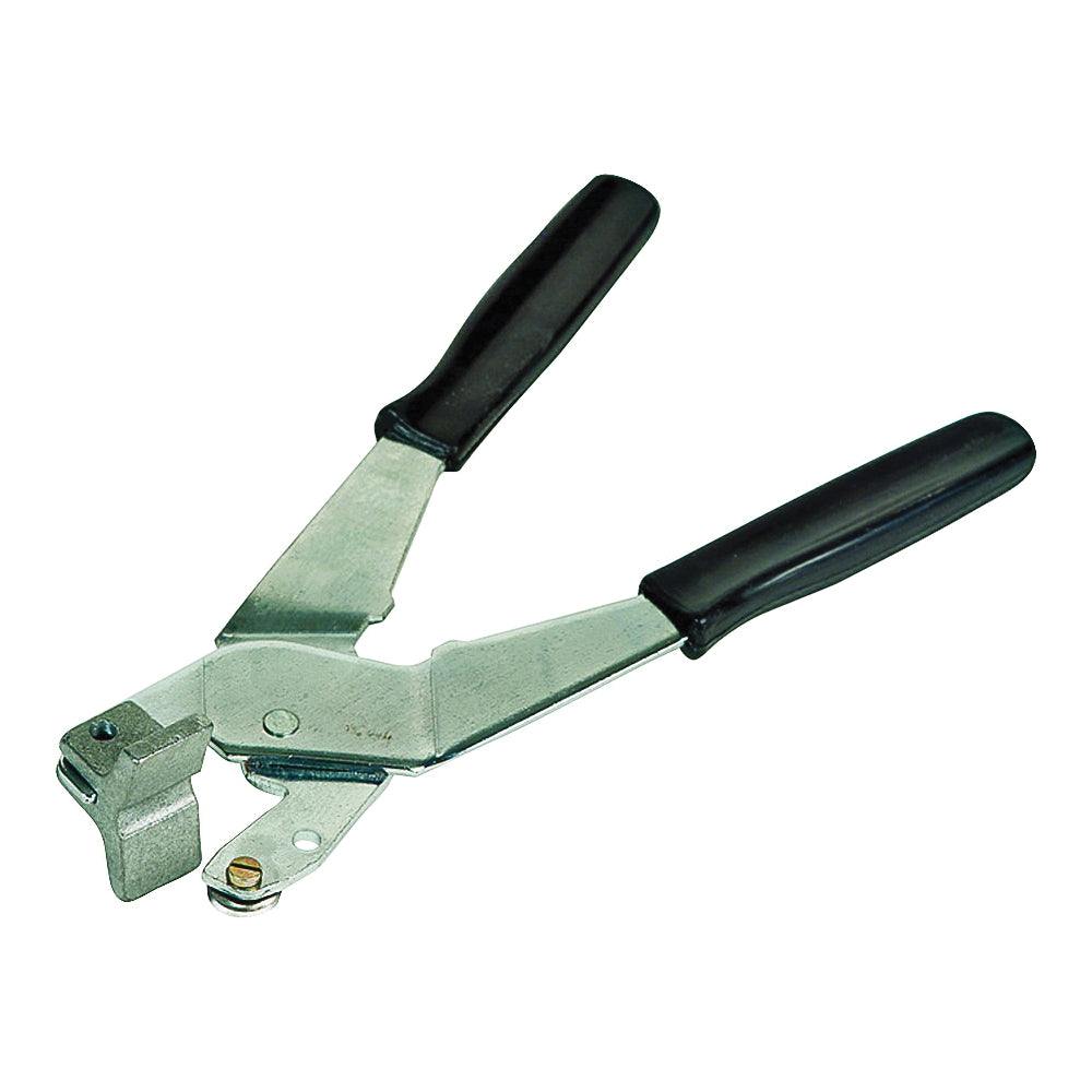 M-D 49062 Tile Plier/Hand Cutter, 1/2 in W Jaw, Silver Handle