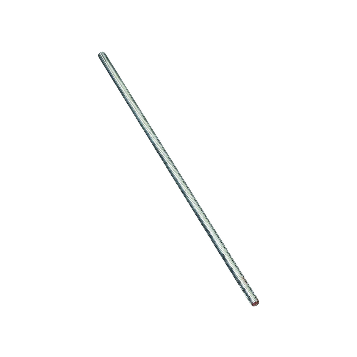 Stanley Hardware N179-325 Threaded Rod, 5/16-18 Thread, 12 in L, A Grade, Steel, Zinc, UNC Thread