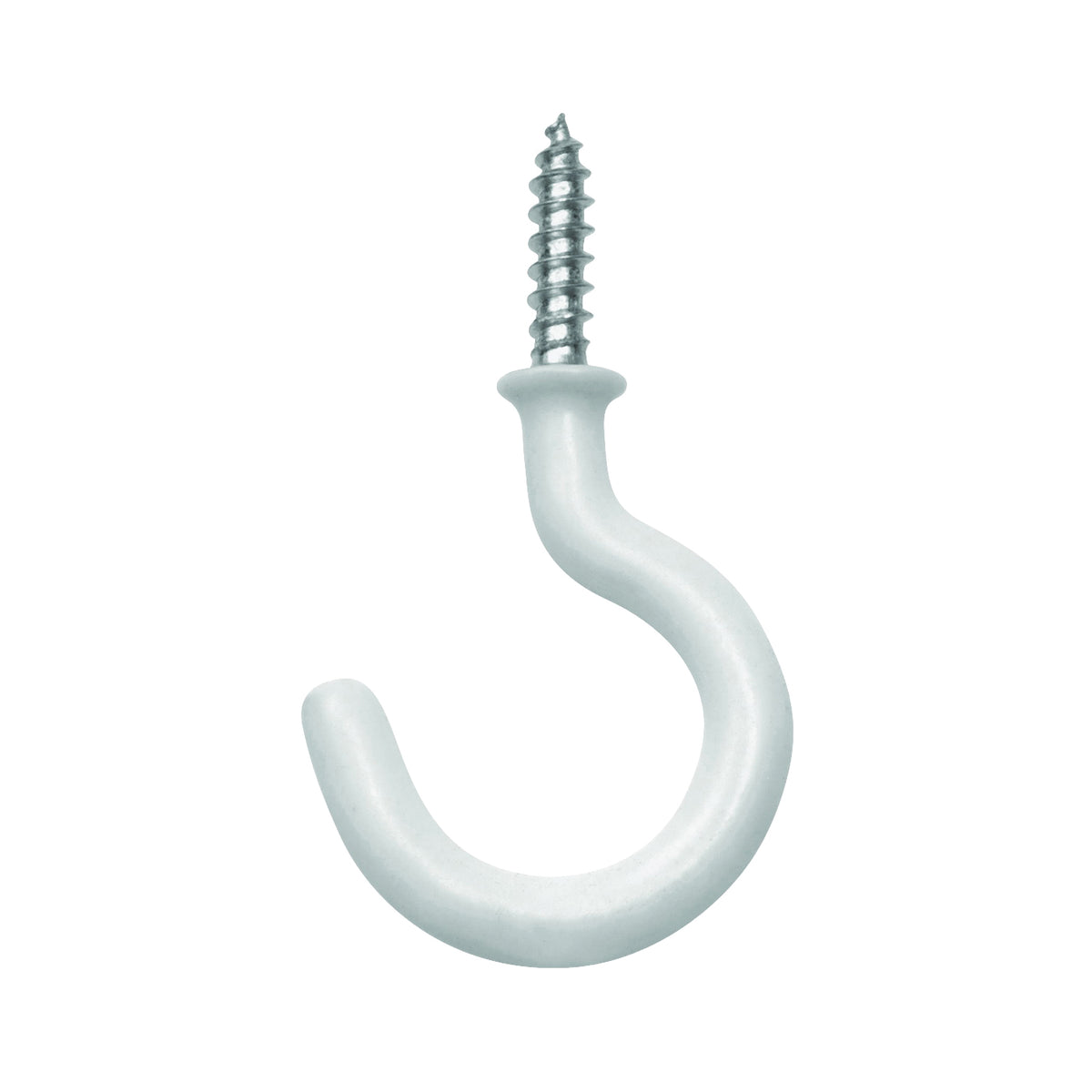 OOK 50357 Mug Hook, 1-1/4 in L, Vinyl-Coated