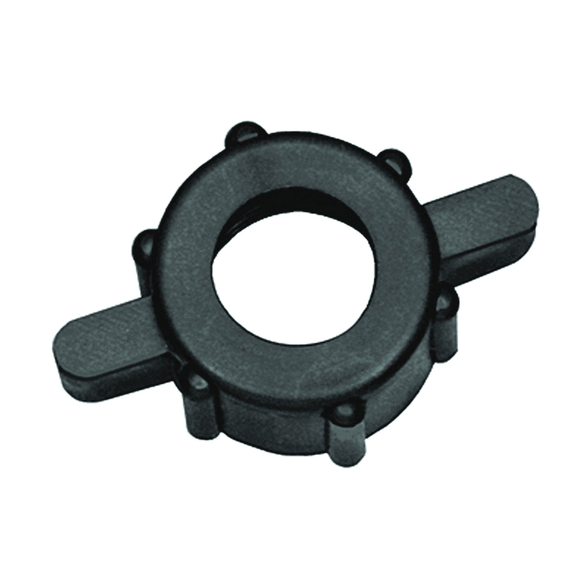 GREEN LEAF 8027 W 4PK Swivel Nut, Polymer, White