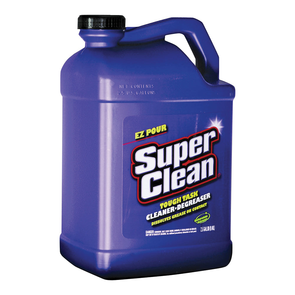 Superclean 101724 Cleaner and Degreaser, 2.5 gal Jug, Liquid, Citrus