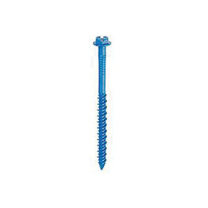 Buildex Tapcon 24320 Screw Anchor, Hex Drive, Steel, Climaseal, 75 PK