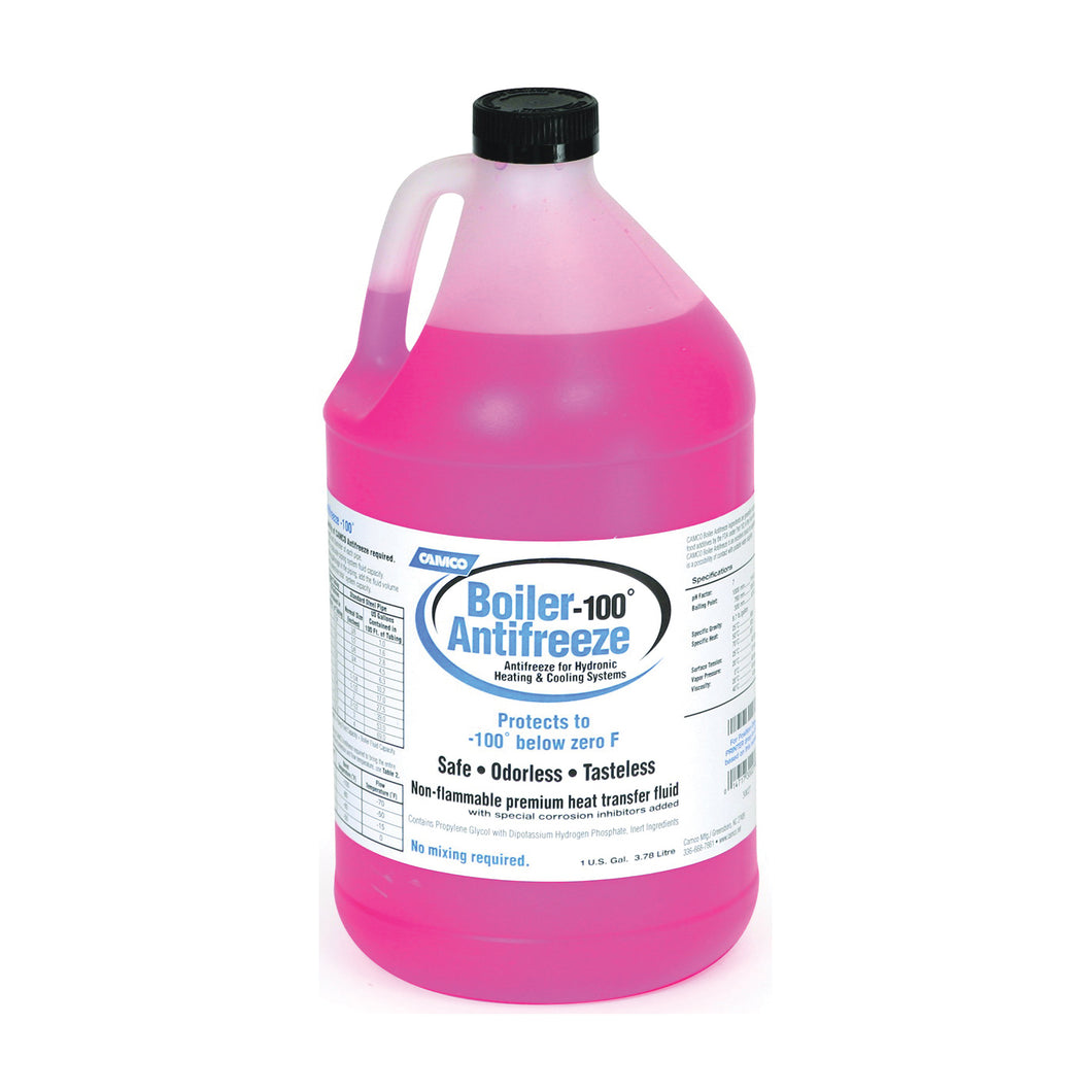 CAMCO 30027 Boiler Anti-Freeze, 1 gal, Clear/Red
