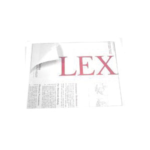 OPTIX 1A20084A Lighting Panel, Non-Yellowing, Acrylic, White