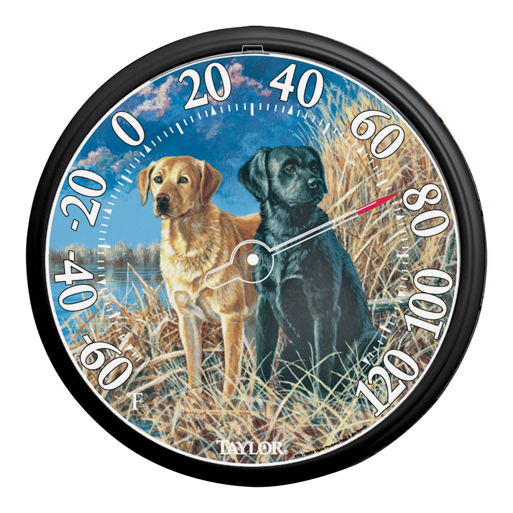 Taylor 6703N Labrador Thermometer, 13-1/4 in Display, -60 to 120 deg F