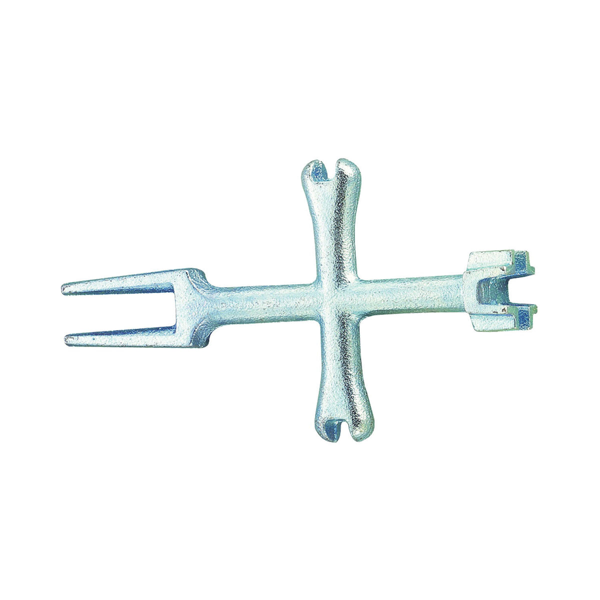 ProSource T148-3L Plug Wrench, 6 in L, Iron, Zinc Plated