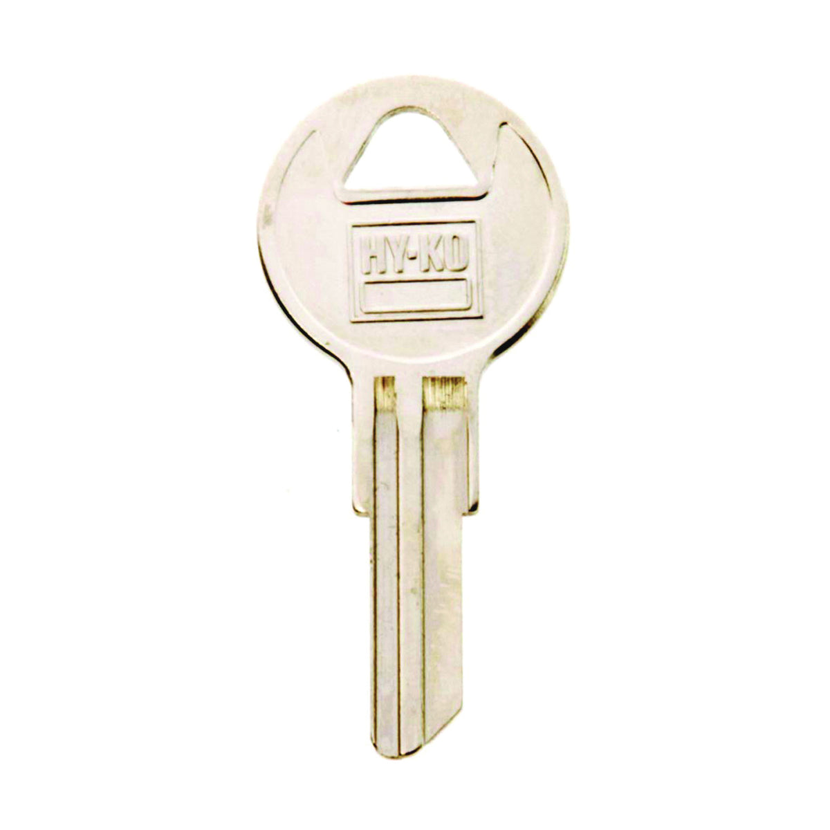 HY-KO 11010SL1 Key Blank, Brass, Nickel, For: Slaymaker Cabinet, House Locks and Padlocks
