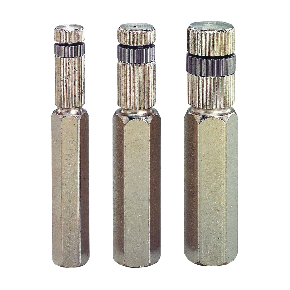 ProSource T150-3L Internal Pipe Wrench Set, 6.2 in L, Steel, Chrome