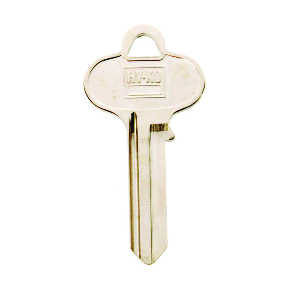 HY-KO 11010SE1 Key Blank, Brass, Nickel, For: Segal Cabinet, House Locks and Padlocks
