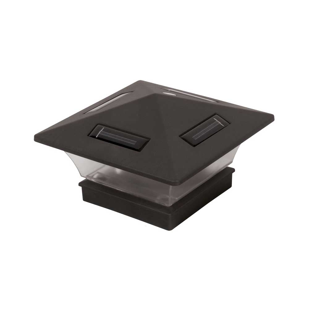 Boston Harbor QPP3-R4-BK-B1 Solar Light Post Cap, Black