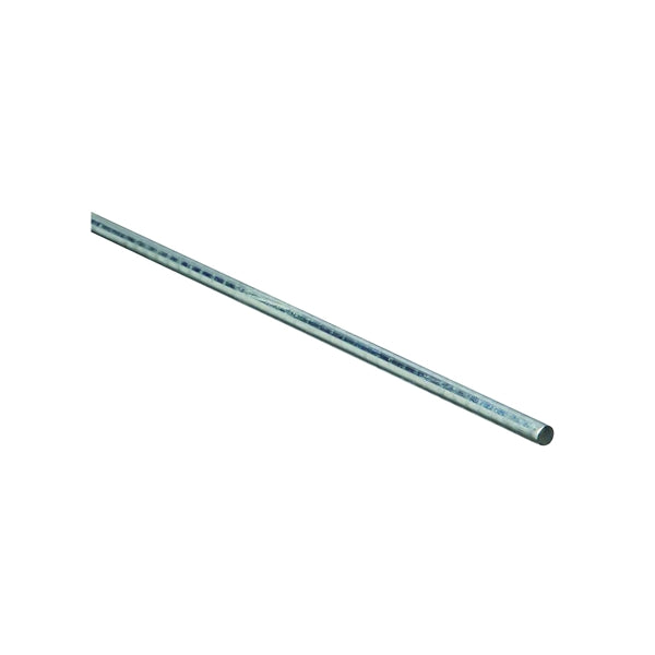 Stanley Hardware 4005BC Series N179-762 Rod, 1/4 in Dia, 36 in L, Steel, Zinc