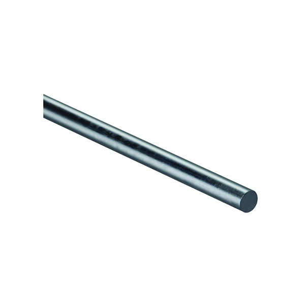 Stanley Hardware 4005BC Series N179-804 Rod, 1/2 in Dia, 36 in L, Steel, Zinc