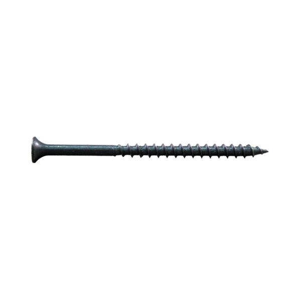 ProFIT 297179 Deck Screw, #9 Thread, 3 in L, Coarse Thread, Bugle Head, Star Drive, Sharp Point, Coated