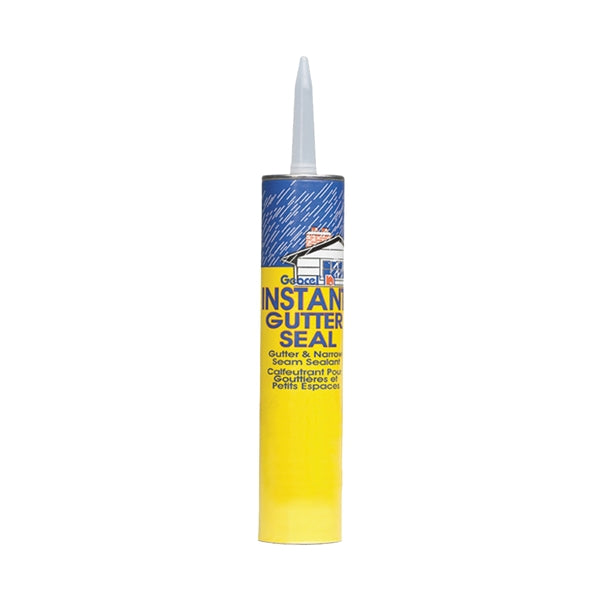 Geocel 29100 Gutter and Narrow Seam Sealant, Clear, Liquid, 10 fl-oz Cartridge