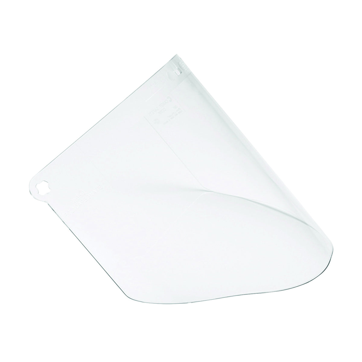 3M 90030-80000T Faceshield Window, Polycarbonate, Clear
