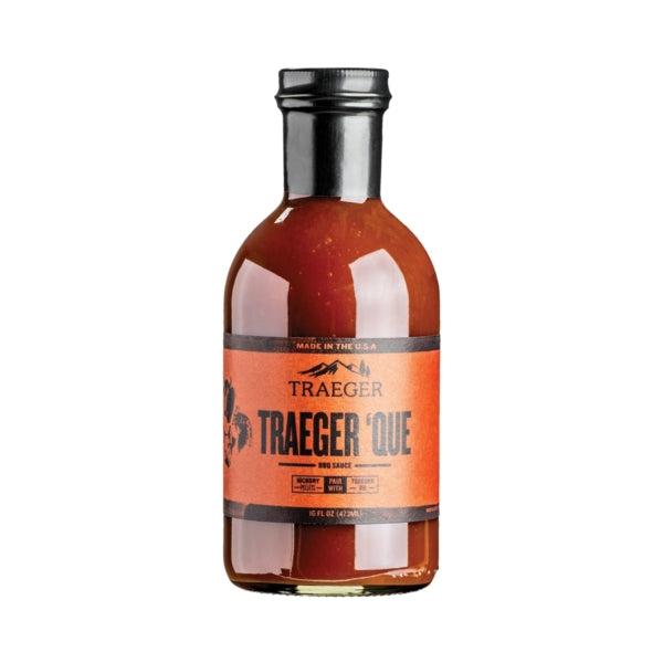 Traeger SAU027 Que Barbecue Sauce, 16 oz Bottle