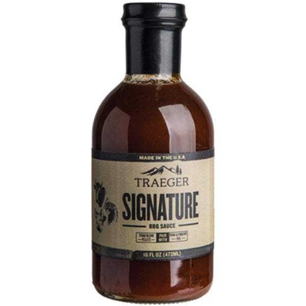 Traeger SAU033 Signature BBQ Sauce, 16 oz Bottle