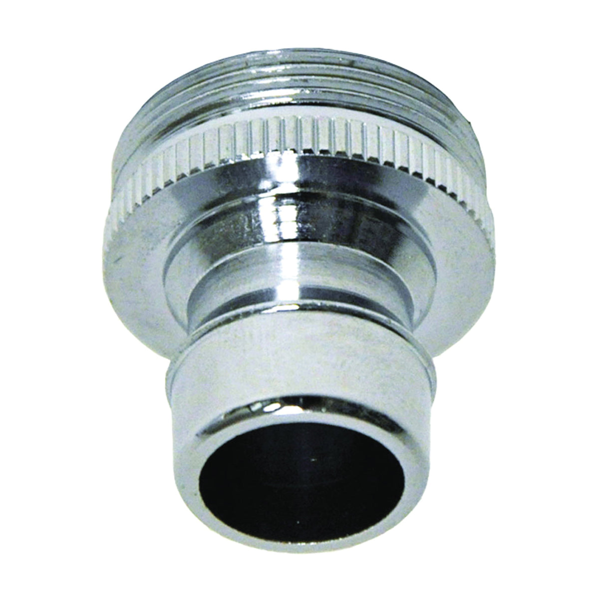 Danco 10506 Dishwasher Aerator Adapter, 15/16-27 x 55/64-27 in, Threaded, Brass, Chrome Plated