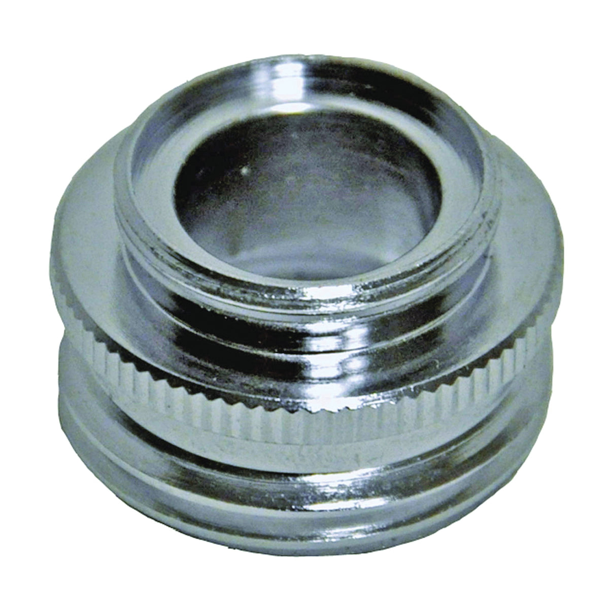 Danco 10522 Hose Adapter, Male x GHM/Female, Brass, Chrome Plated