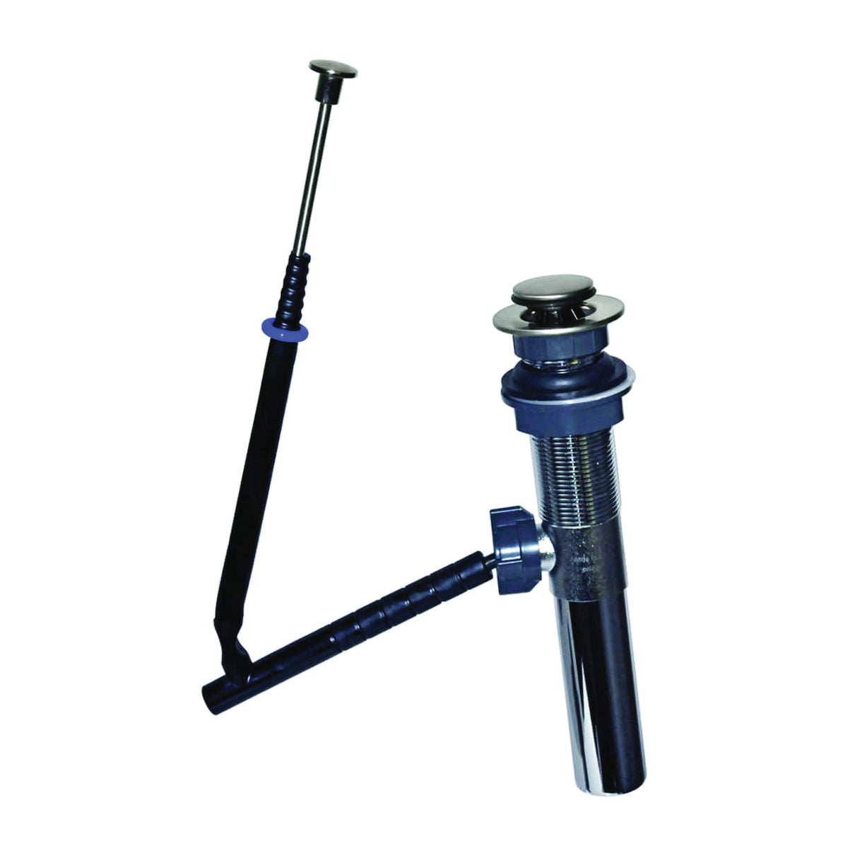 Danco 10695X Lavatory Drain Assembly, 1-1/4 in Connection, Brass, Brushed Nickel