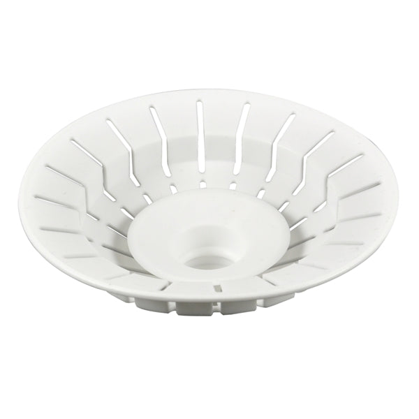 Danco 10771 Bathtub Hair Catcher, Plastic, White