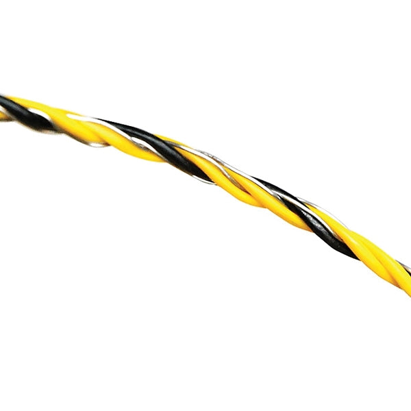 Zareba Sure Shock HDW1320YA-Z Heavy-Duty Polywire, 3-Conductor, Aluminum Conductor, 1320 ft L