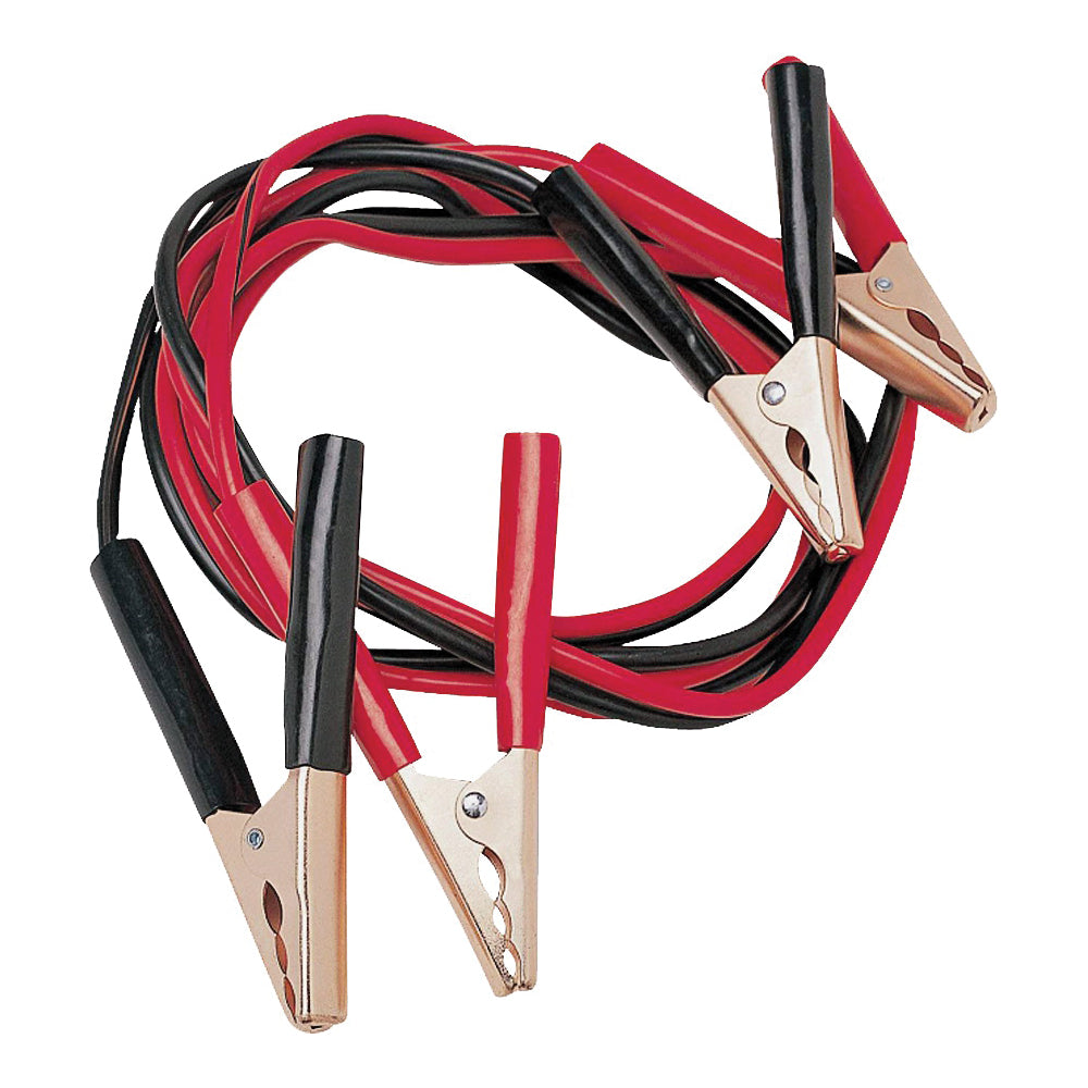 ProSource Booster Cable, 10 AWG Wire, 4-Conductor, Clamp, Clamp, Stranded, Yellow/Black Sheath