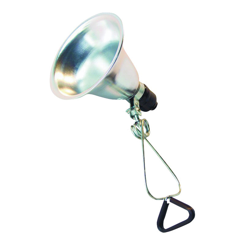 PowerZone ORCL060506B Clamp Light, Plug In Power Supplies, Clamp Lights Lamp, Silver
