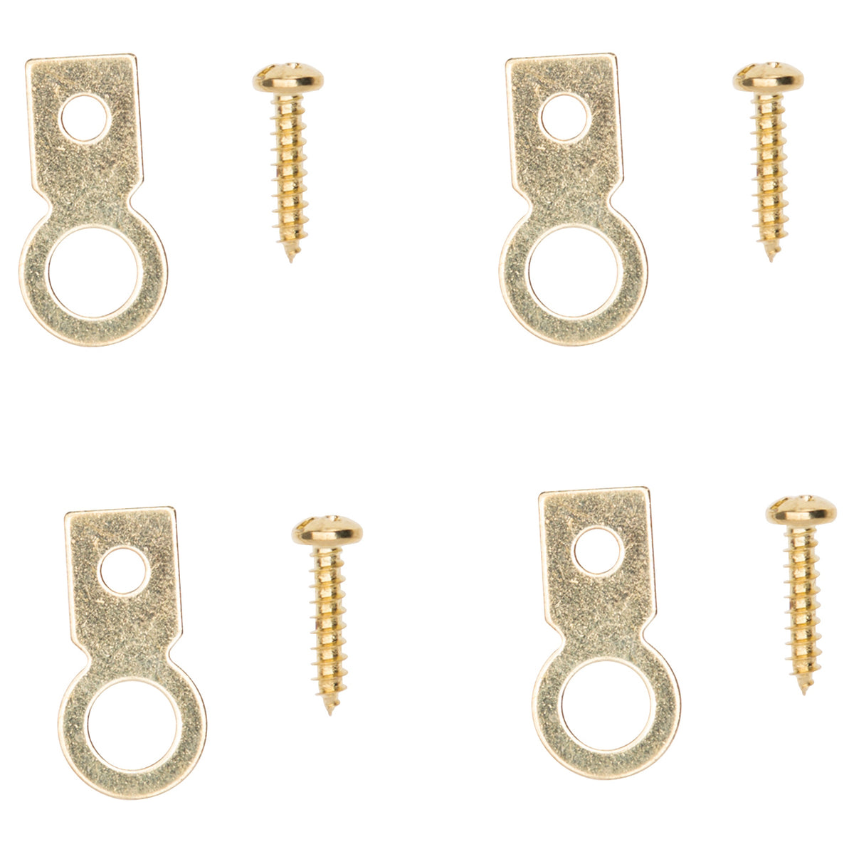 ProSource PH-122225-PS Frame Hanger, 6.5 lb, Steel, Polished Brass, Brass, Flush Mounting