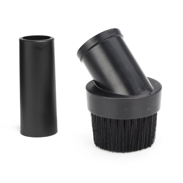 Shop-Vac 9199700 Round Vacuum Brush, 1-1/2 in Connection, Black Block