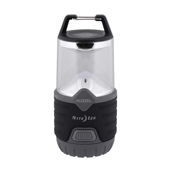 Nite Ize Radiant Series R400L-09-R8 Lantern, LED Lamp, White Light, Plastic, Gray
