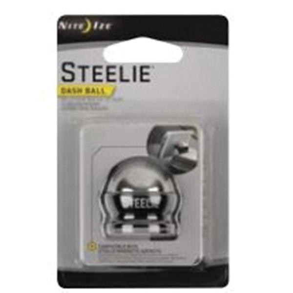 Nite Ize Steelie STDM-11-R7 Dash Ball, Aluminum/Stainless Steel, Black/Silver